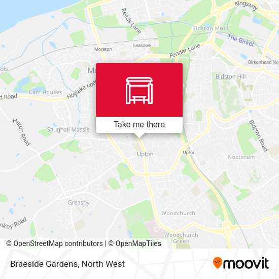 Braeside Gardens map