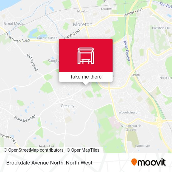 Brookdale Avenue North map
