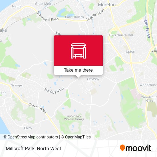 Millcroft Park map