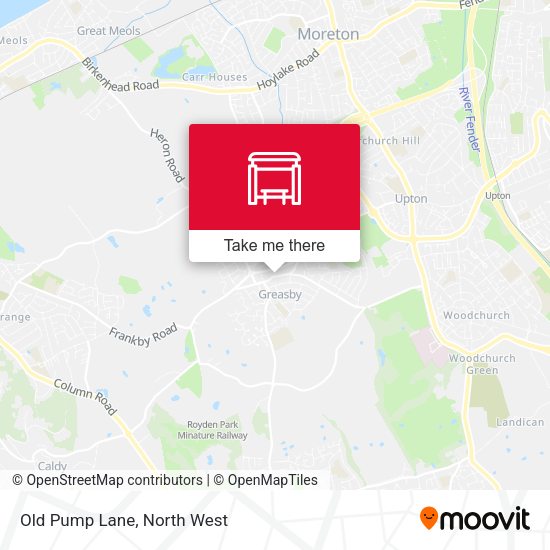 Old Pump Lane map