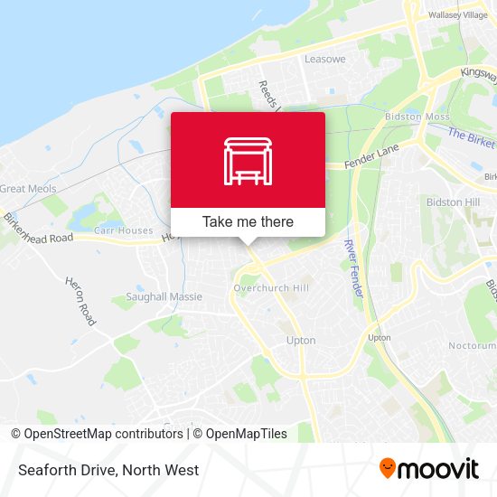 Seaforth Drive map