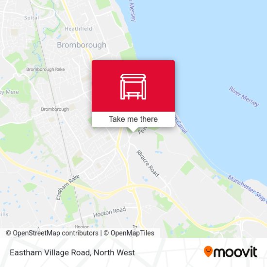 Eastham Village Road map
