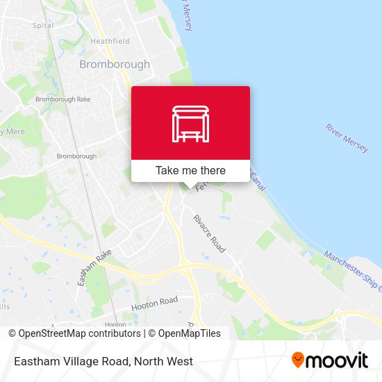 Eastham Village Road map