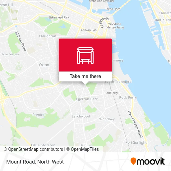 Mount Road map