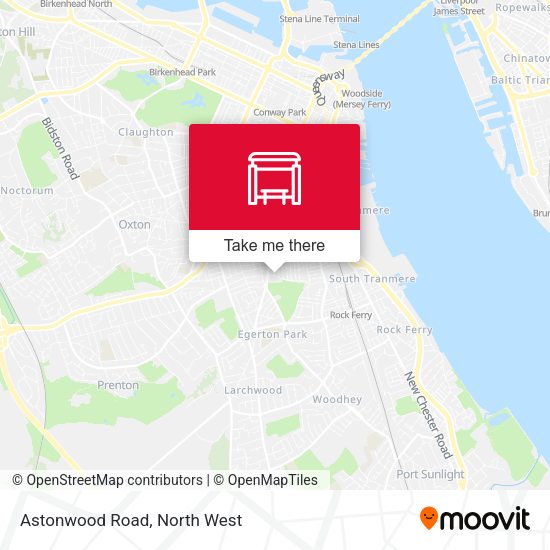 Astonwood Road map