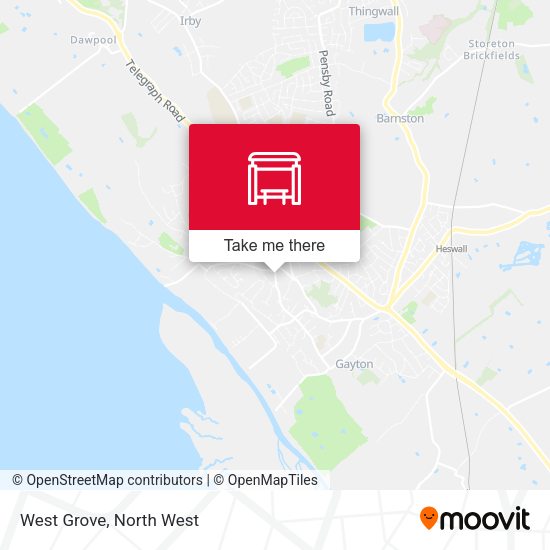 West Grove map