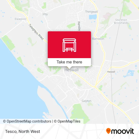 Tesco map