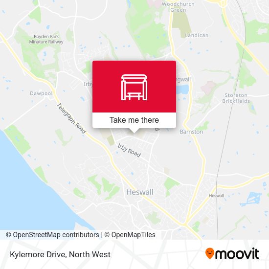 Kylemore Drive map