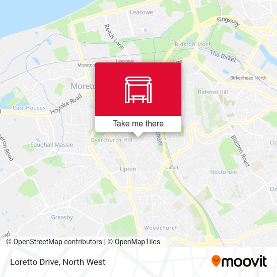 Loretto Drive map