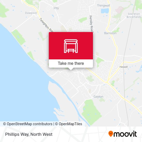 Phillips Way map