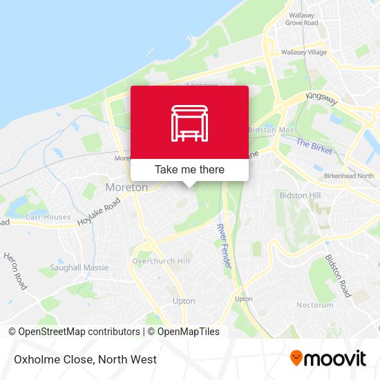 Oxholme Close map