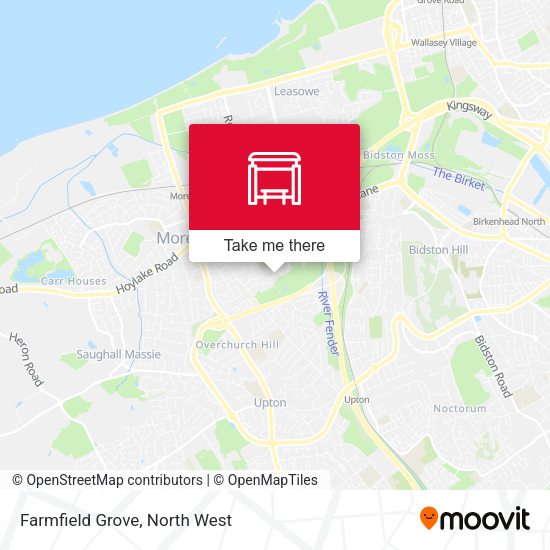 Farmfield Grove map