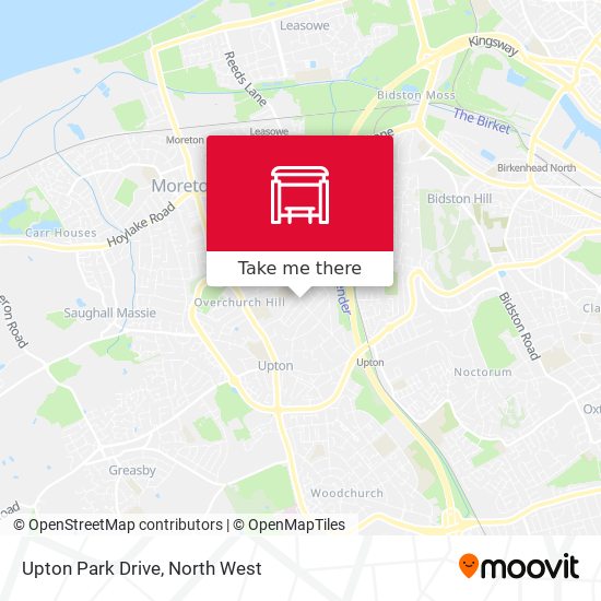 Upton Park Drive map