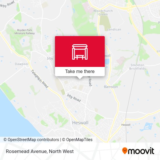 Rosemead Avenue map
