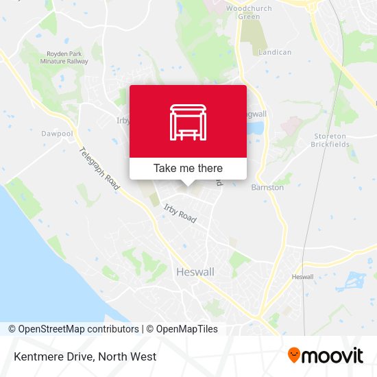 Kentmere Drive map