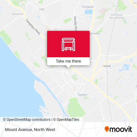 Mount Avenue map