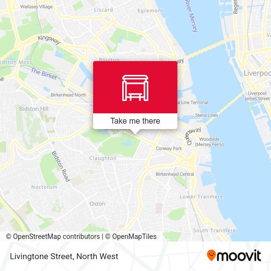Livingtone Street map