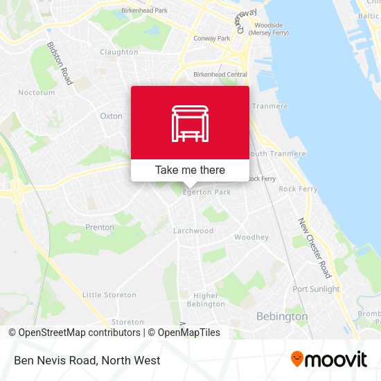 Ben Nevis Road map