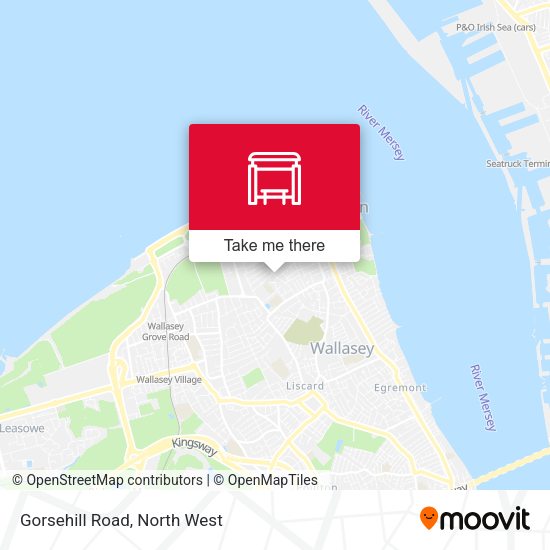 Gorsehill Road map