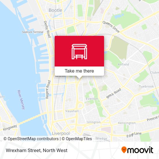 Wrexham Street map