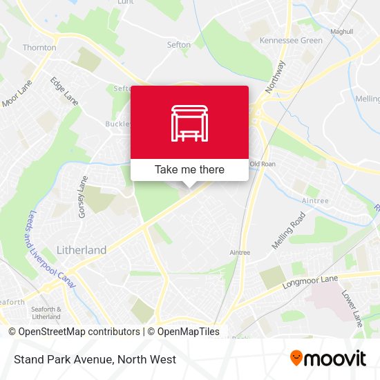 Stand Park Avenue map
