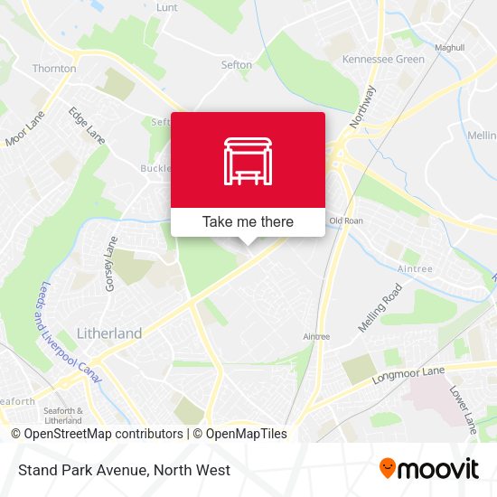 Stand Park Avenue map