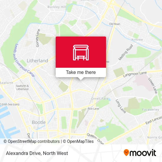 Alexandra Drive map