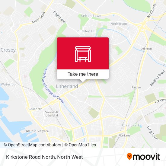 Kirkstone Road North map