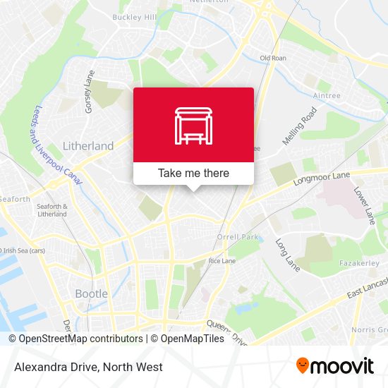 Alexandra Drive map