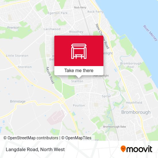 Langdale Road map