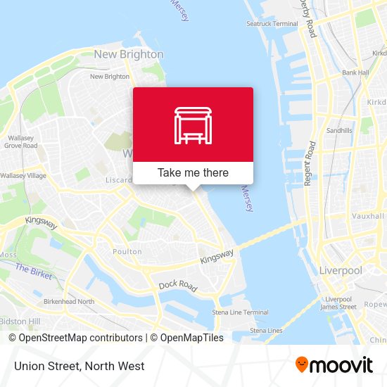 Union Street map
