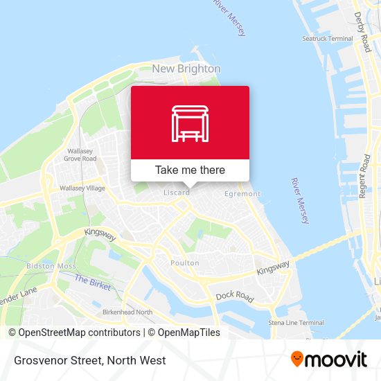 Grosvenor Street map