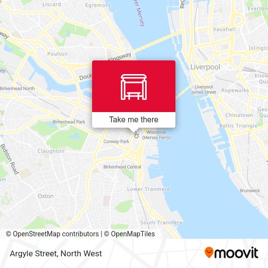 Argyle Street map
