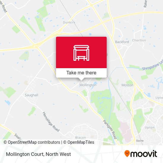 Mollington Court map