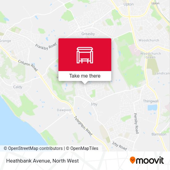 Heathbank Avenue map