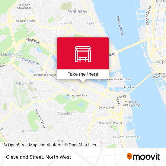 Cleveland Street map