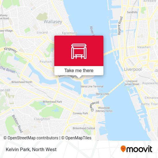 Kelvin Park map