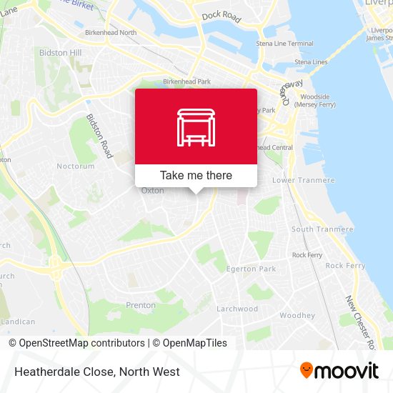 Heatherdale Close map