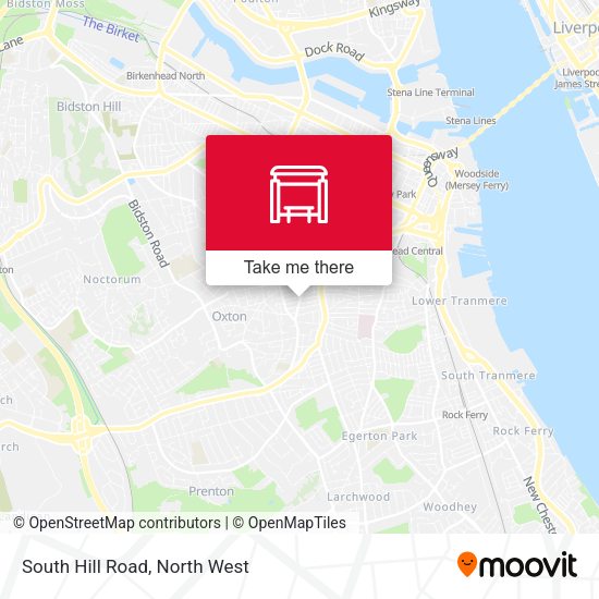 South Hill Road map