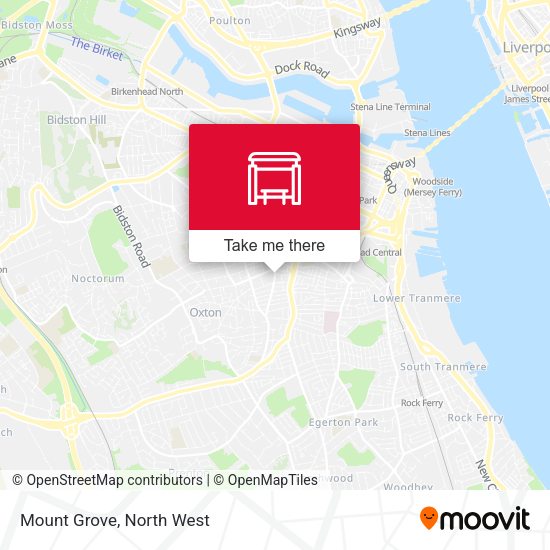 Mount Grove map
