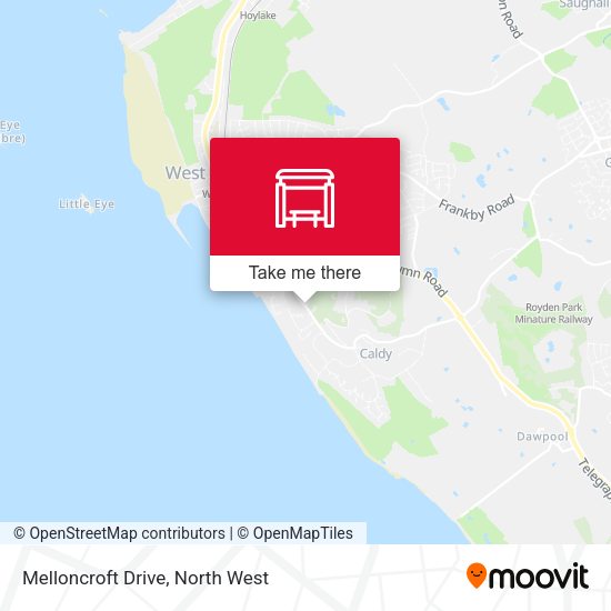 Melloncroft Drive map