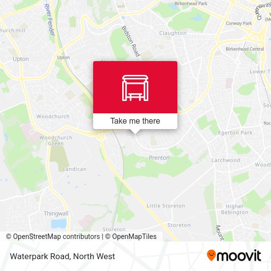 Waterpark Road map