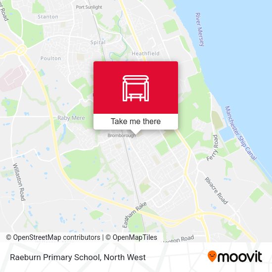 Raeburn Primary School map
