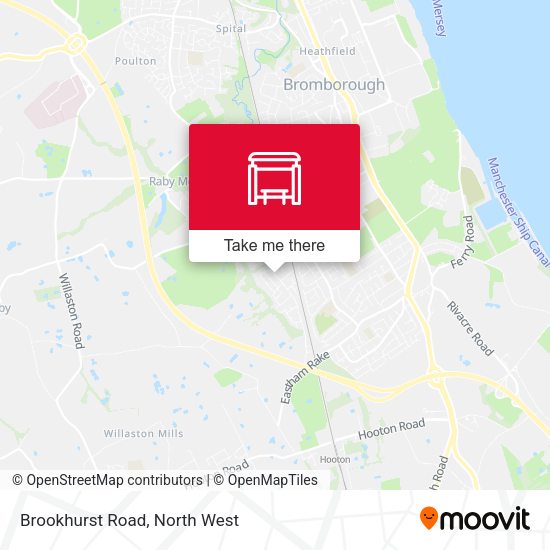 Brookhurst Road map