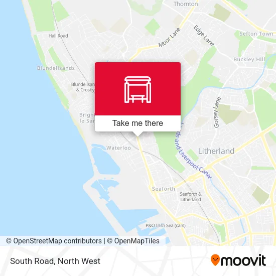 South Road map