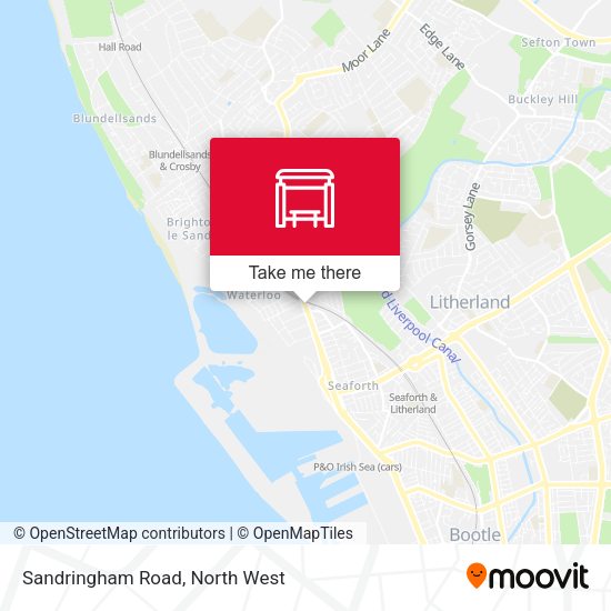 Sandringham Road map
