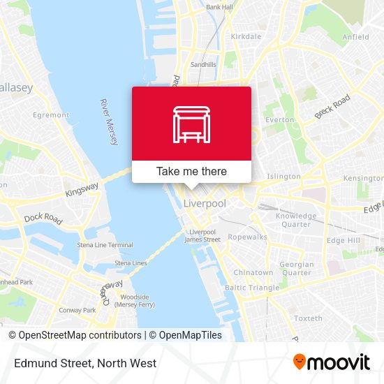 Edmund Street map