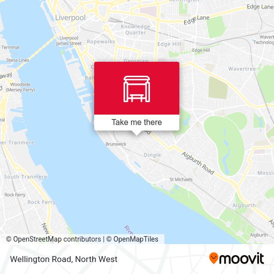 Wellington Road map