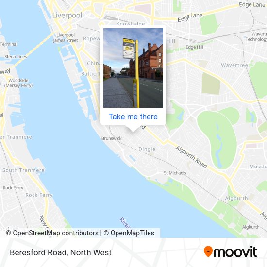 Beresford Road map