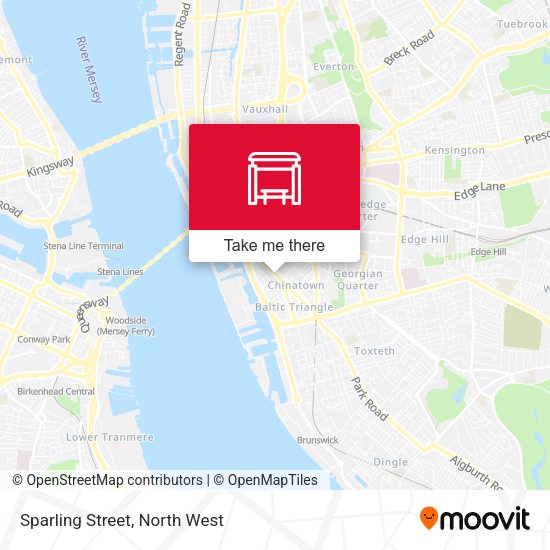 Sparling Street map
